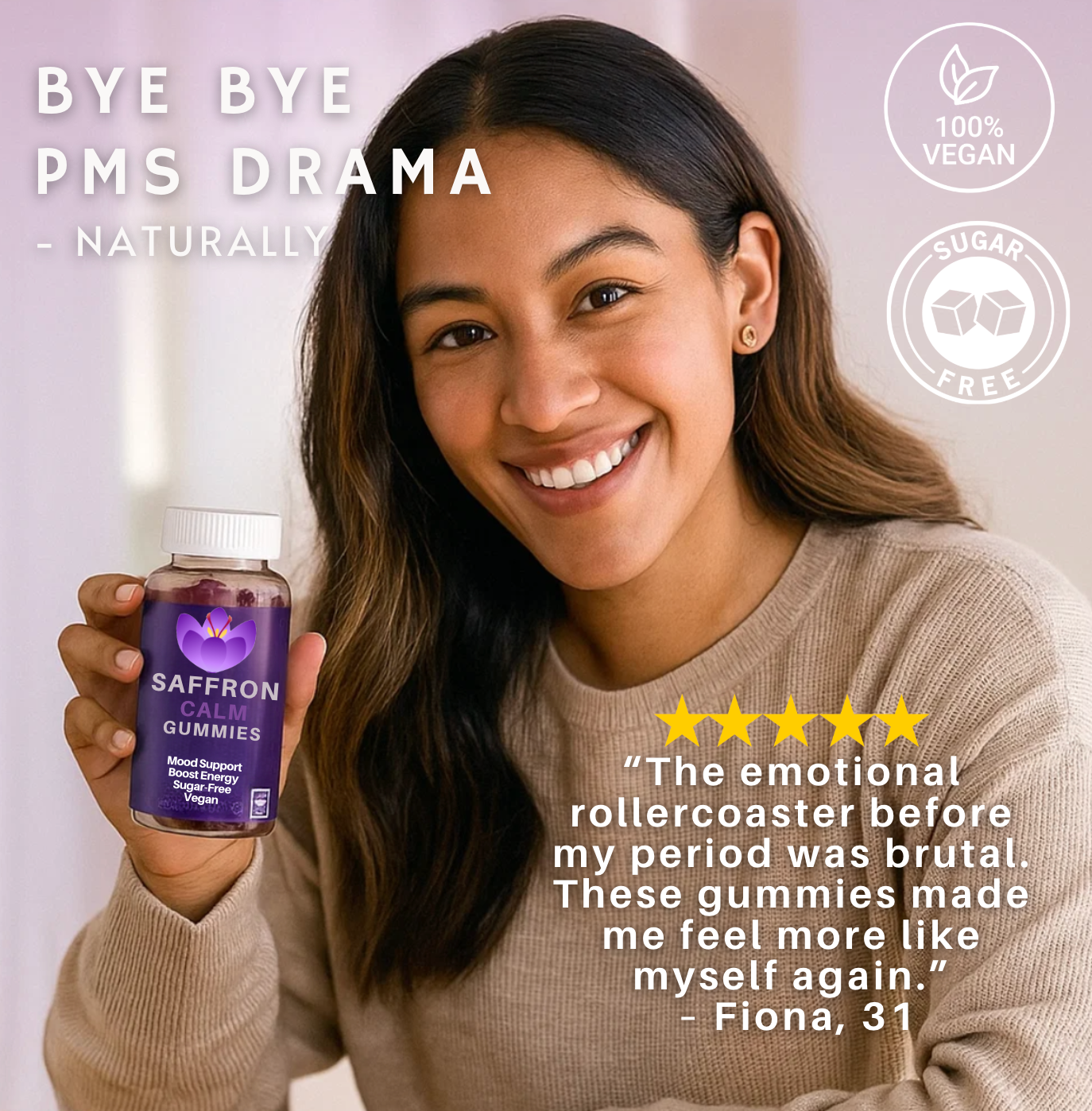 Saffron Calm Gummies