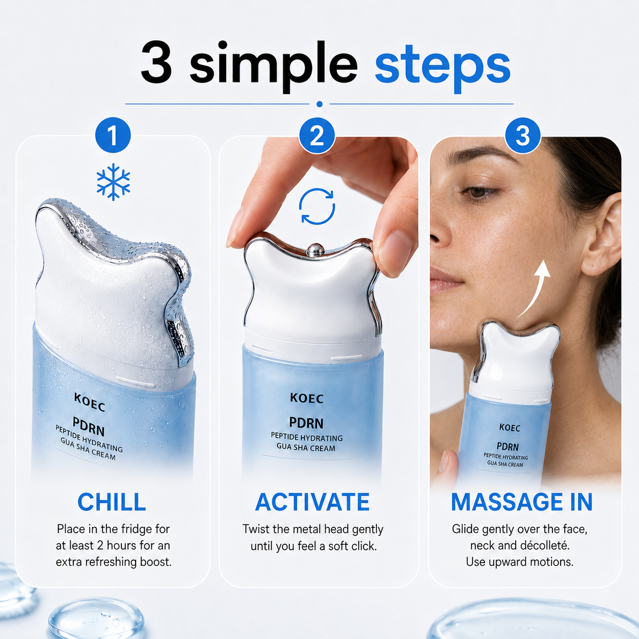 PDRN Gua Sha Face Sculpting Gel