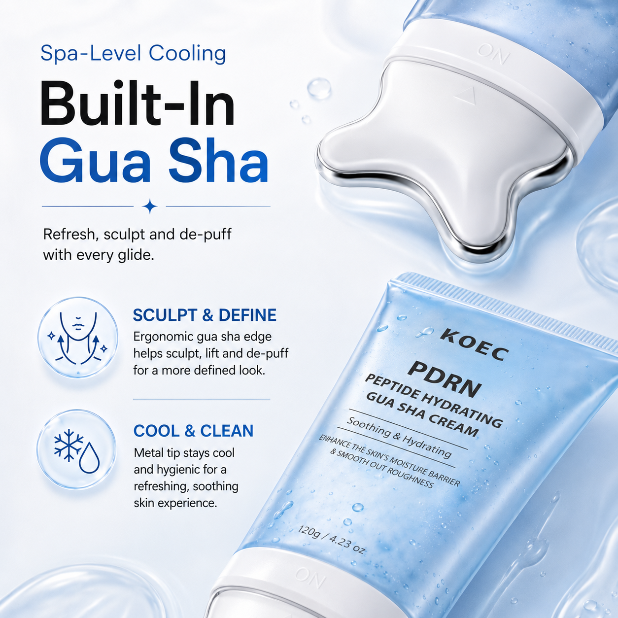 PDRN Gua Sha Face Sculpting Gel