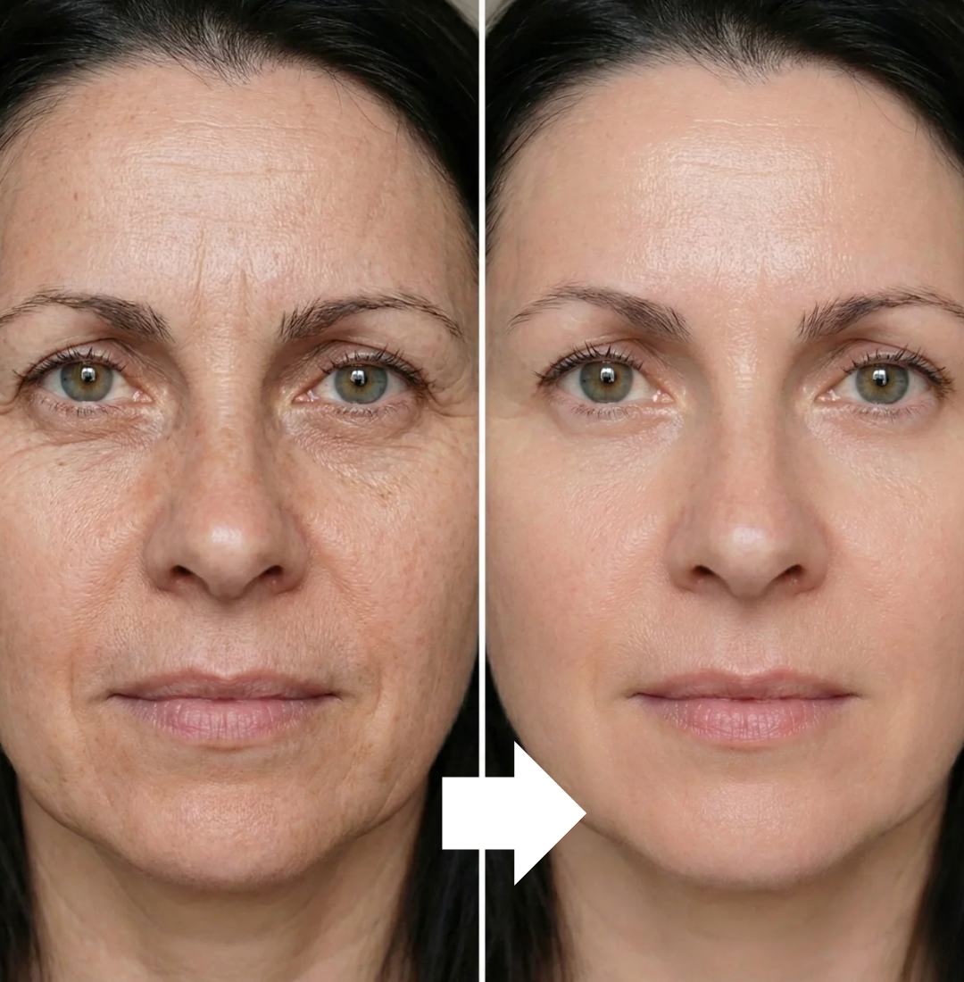 Lift à la soie dorée aux peptides