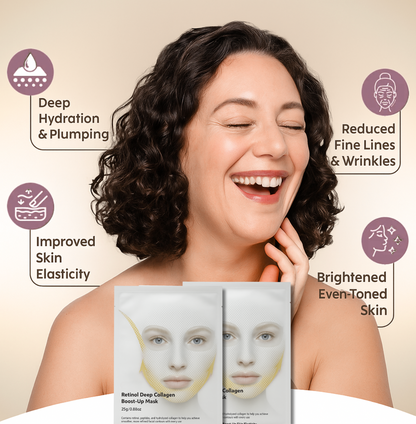 Retinol &amp; Collagen Deep Mask (4x Pcs)