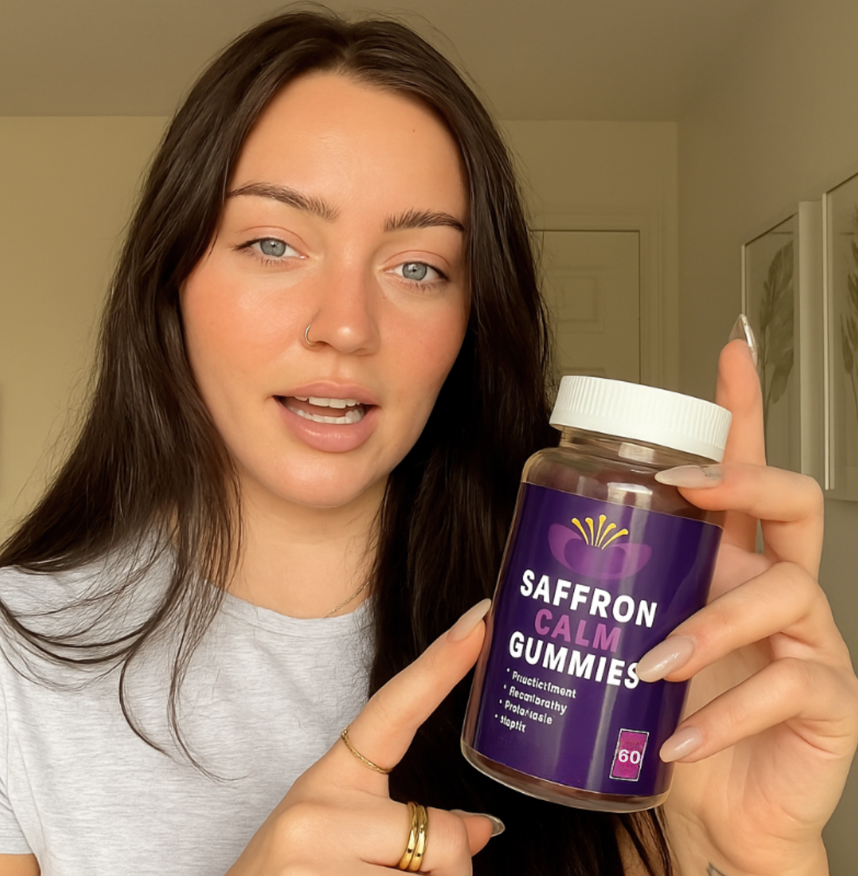 Saffron Calm Gummies