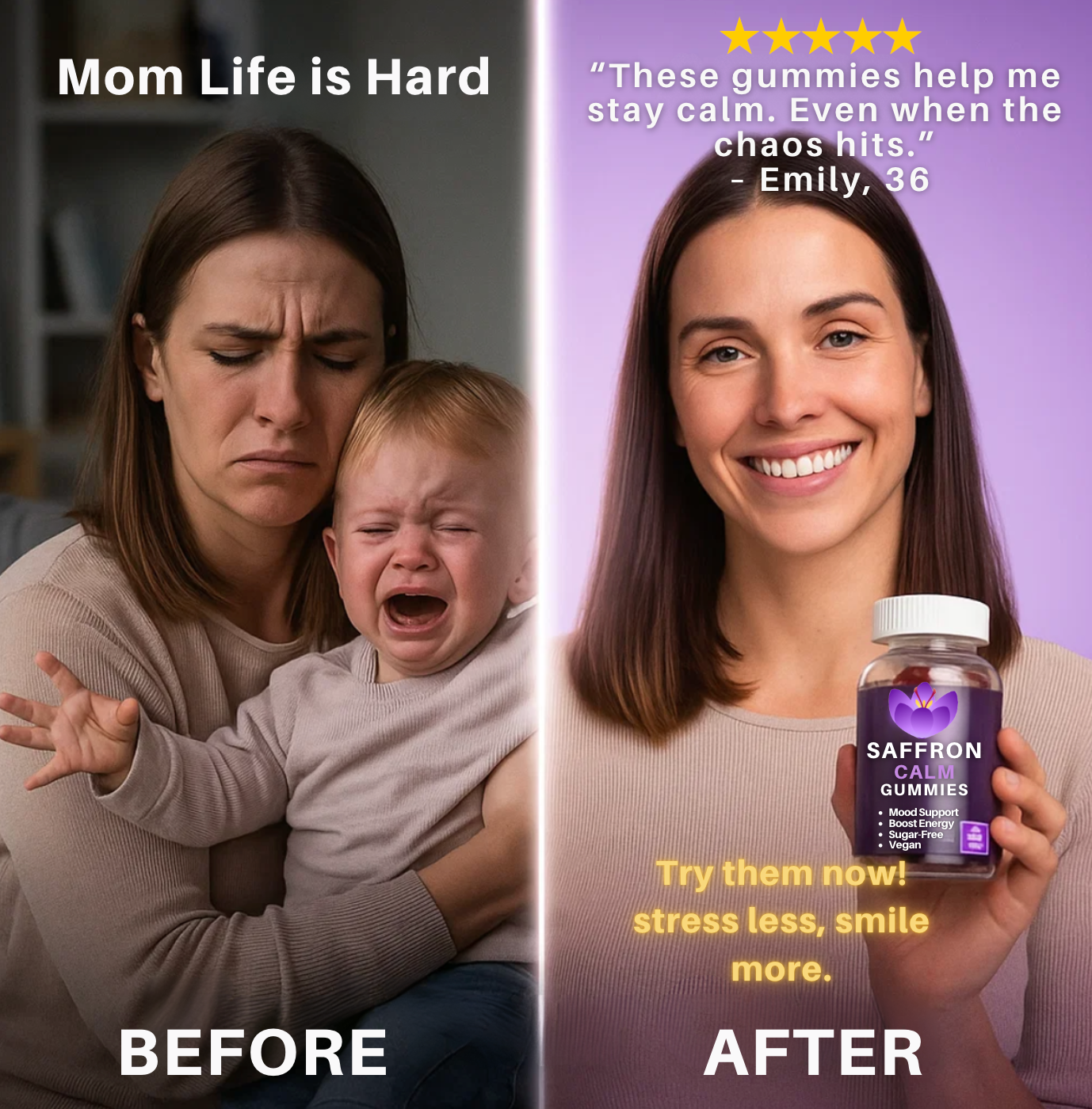 Saffron Calm Gummies