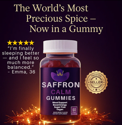 Saffron Calm Gummies