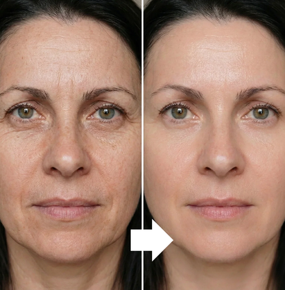 Lift à la soie dorée aux peptides